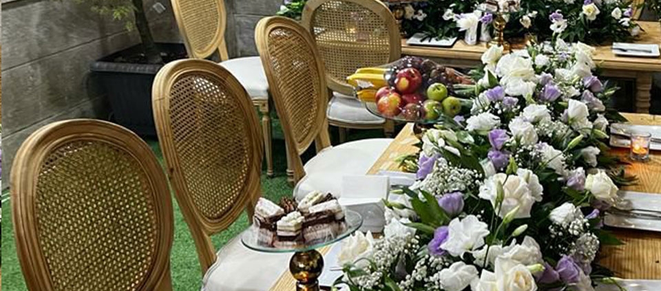 میز آرایی تشریفات عروسی